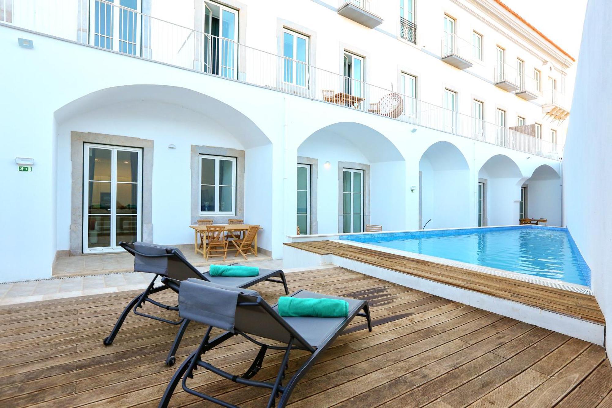 Ria Formosa Vista Duplex Charm In Downtown Faro Apartment Bagian luar foto